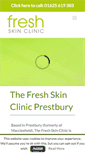 Mobile Screenshot of freshskinclinic.com
